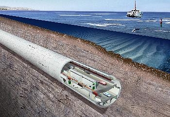Открытие тоннеля «Евразия» под проливом Босфор назначено на 20 декабря