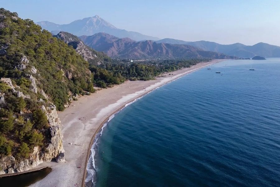 пляж Чиралы Çıralı Кемер, Анталья
