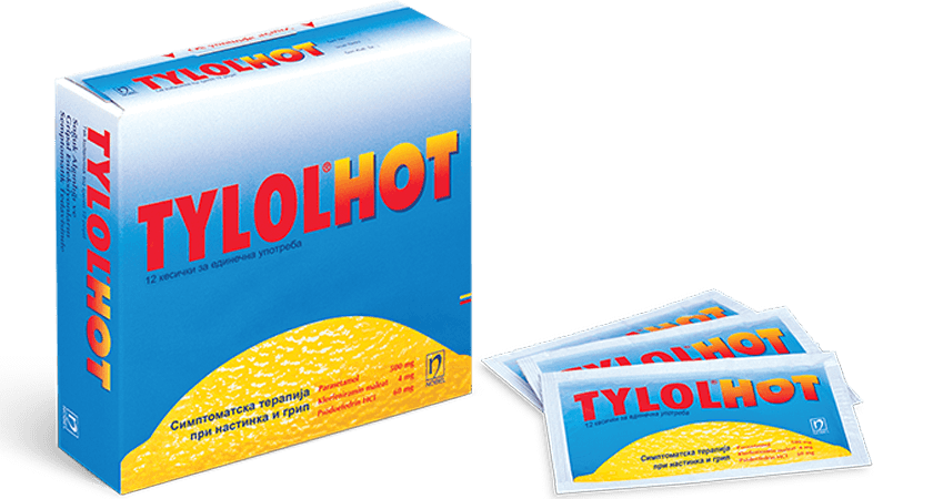 Tylol Hot Day для эффективного лечения простуды
