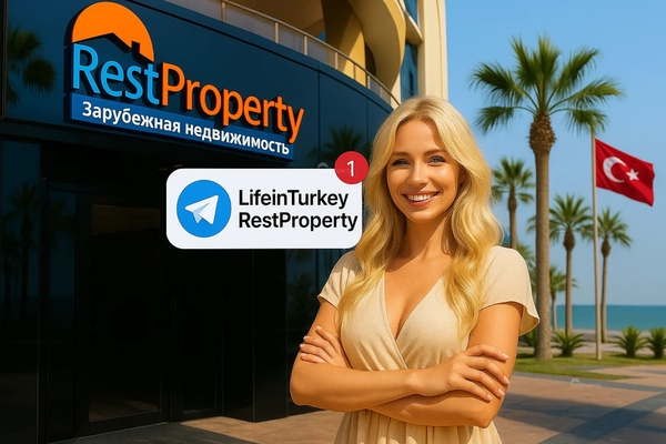 RestProperty Telegram — ваш эксперт по недвижимости и жизни в Турции