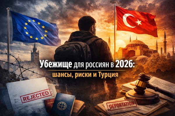 Убежище для россиян в 2026: шансы, риски и Турция