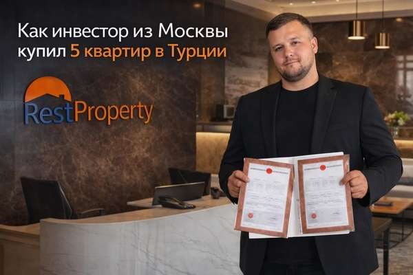 Как инвестор из Москвы купил 5 квартир в Турции: реальный кейс