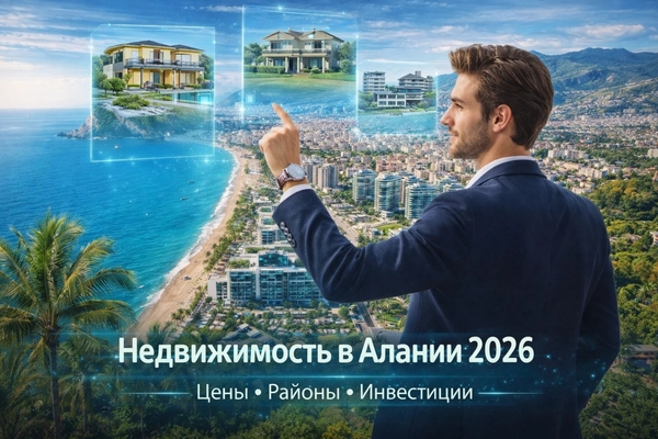 Недвижимость в Алании 2026: цены, районы и инвестиции