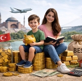 Инвестиции для детей в Турции: как создать финансовую подушку к 18 годам
