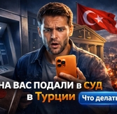 На вас уже подали в суд в Турции: как проверить за 2 минуты