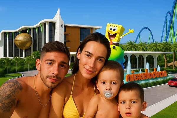Федерико Вальверде и семья в Турции: отдых в отеле Nickelodeon