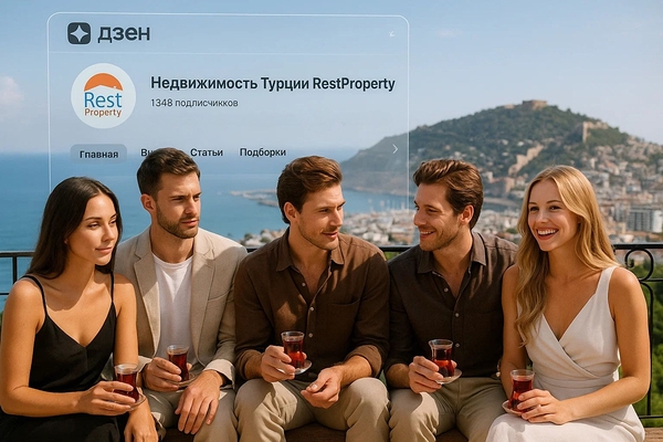 Канал RestProperty о недвижимости Турции теперь в Дзене