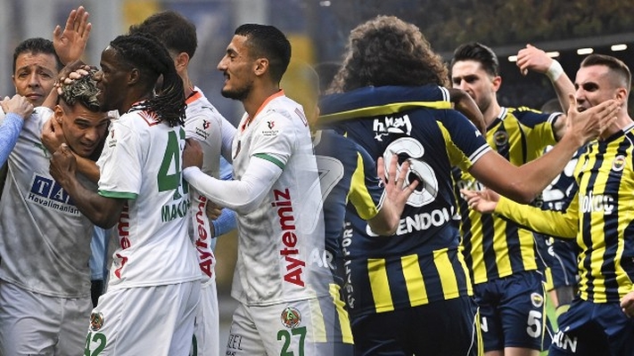 Фенербахче победил Аланьяспор 3:2 в ярком матче Суперлиги