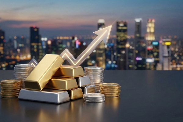 Золото и серебро снова растут: актуальные цены на сегодня