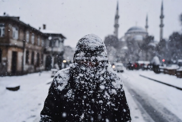 Четвёртый снегопад в Стамбуле: прогноз на 16–18 февраля
