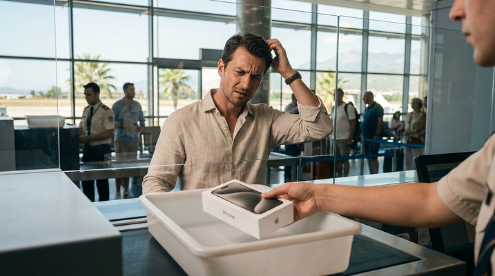 Изъятие iPhone в аэропорту Анталии: что происходит