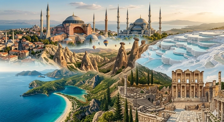 Турция остаётся главным направлением для российских туристов в 2026 году