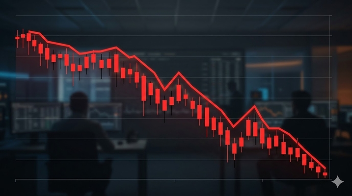 Резкое падение цен на золото в 2026 году