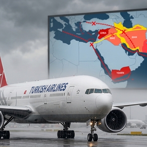 Turkish Airlines приостанавливает рейсы на Ближний Восток