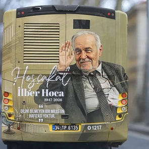 İETT посвятил «Автобус почета» Ильберу Ортайлы