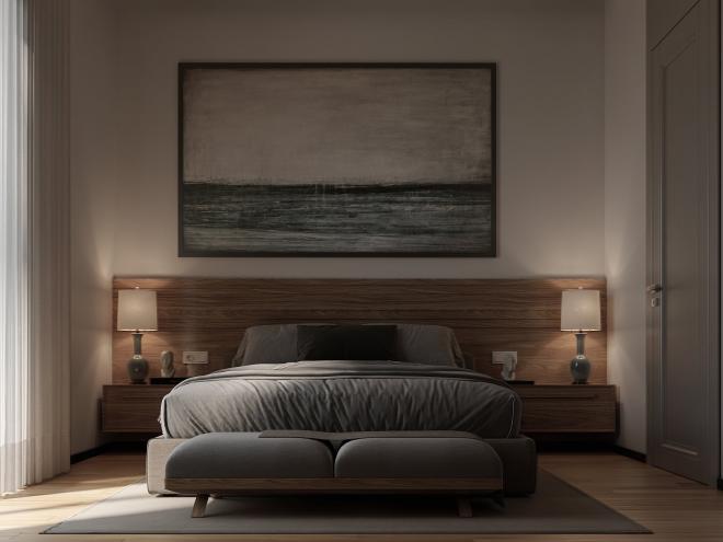 Вилла 4+1 с видом на море в Бодрум