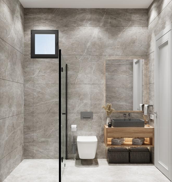 Дюплекс 4+1 с видом на море в Бодрум