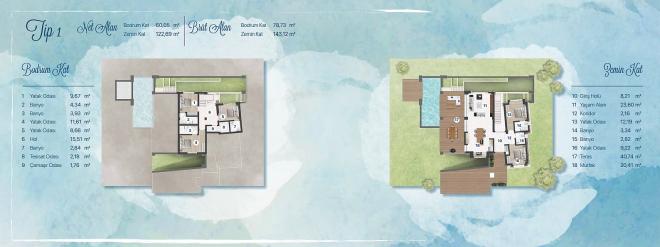 Вилла 4+1 в Бодрум