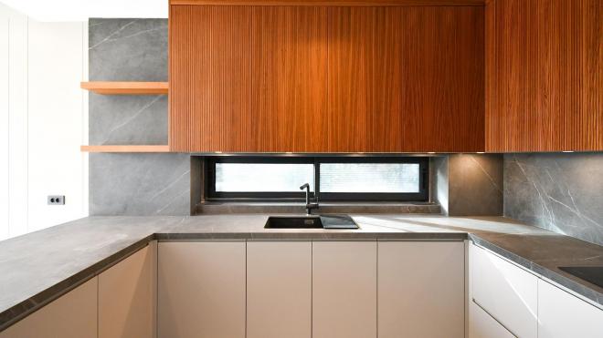 Вилла 5+1 с видом на море в Бодрум