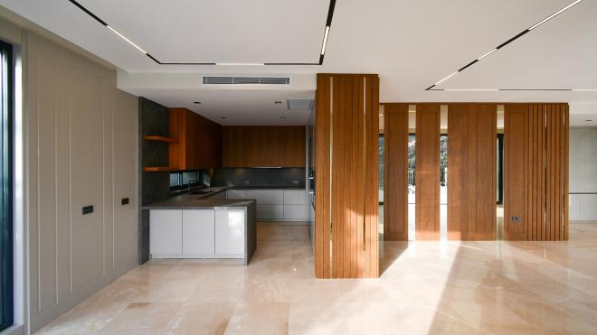 Вилла 5+1 с видом на море в Бодрум