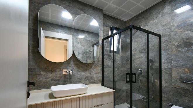 Вилла 5+1 с видом на море в Бодрум