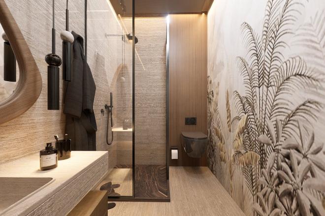 Квартира 1+1 с видом на море в Бодрум