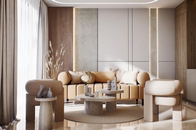 Квартира 2+1 с видом на море в Бодрум