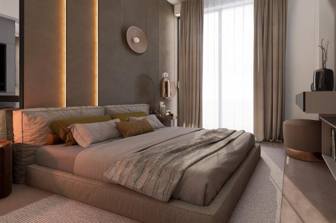 Квартира 2+1 с видом на море в Бодрум