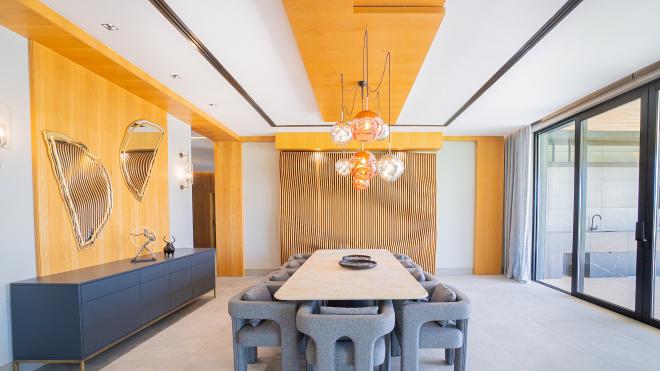 Вилла 7+3 с видом на море в Бодрум