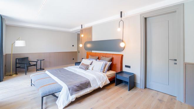 Вилла 7+3 с видом на море в Бодрум