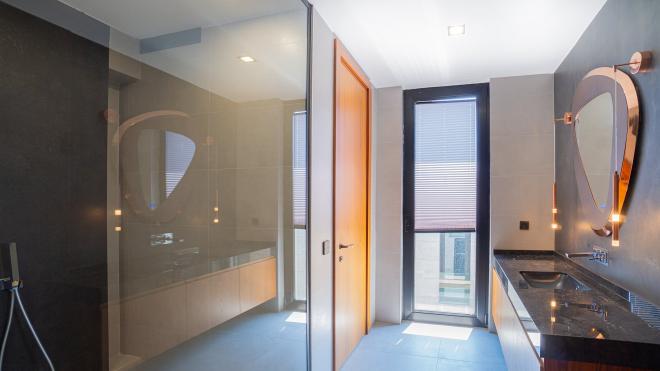 Вилла 7+3 с видом на море в Бодрум