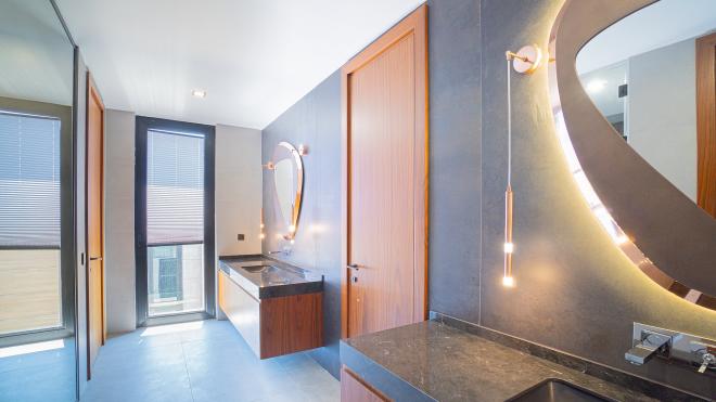 Вилла 7+3 с видом на море в Бодрум