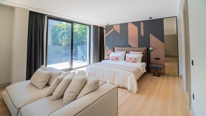 Вилла 7+3 с видом на море в Бодрум