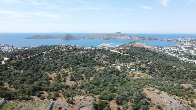 Вилла 8+2 с видом на море в Бодрум