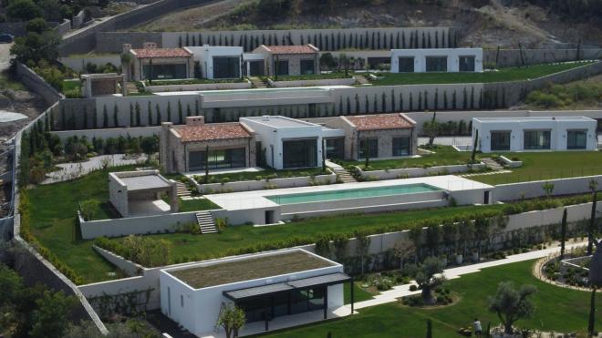 Вилла 8+2 с видом на море в Бодрум