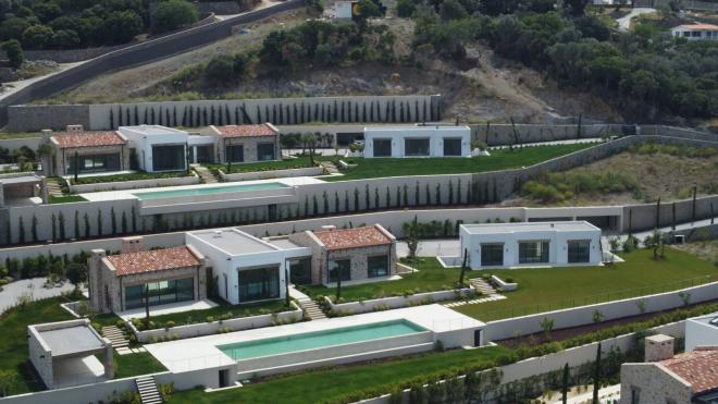 Вилла 8+2 с видом на море в Бодрум