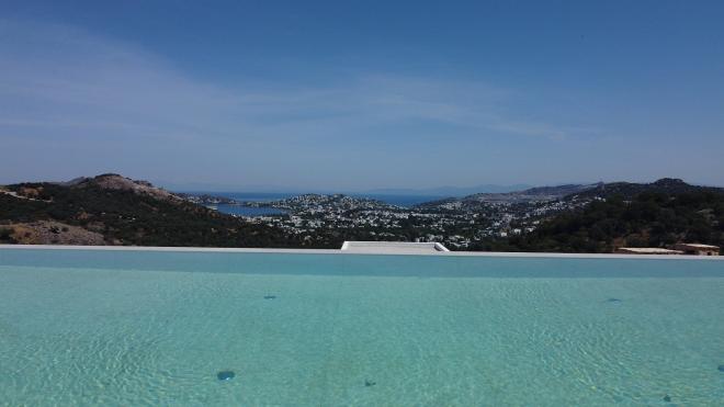 Вилла 8+2 с видом на море в Бодрум