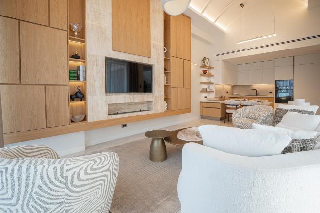 Вилла 4+1 с видом на море в Бодрум