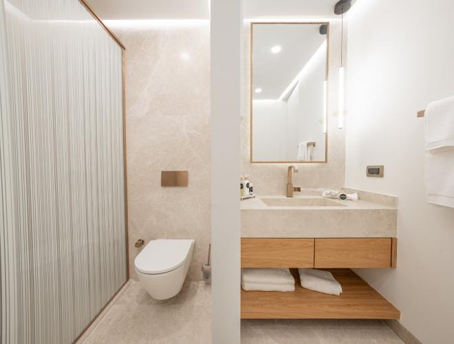 Вилла 4+1 с видом на море в Бодрум