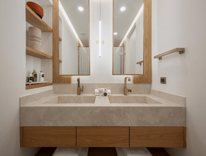 Вилла 4+1 с видом на море в Бодрум