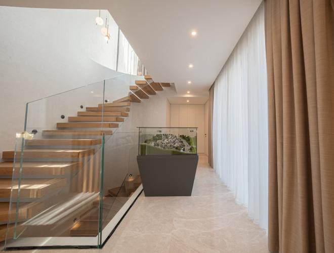 Вилла 4+1 с видом на море в Бодрум