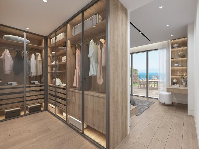 Вилла 4+1 с видом на море в Бодрум