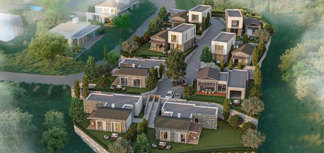 Вилла 3+1 в Бодрум