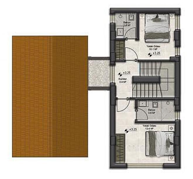 Вилла 3+1 в Бодрум