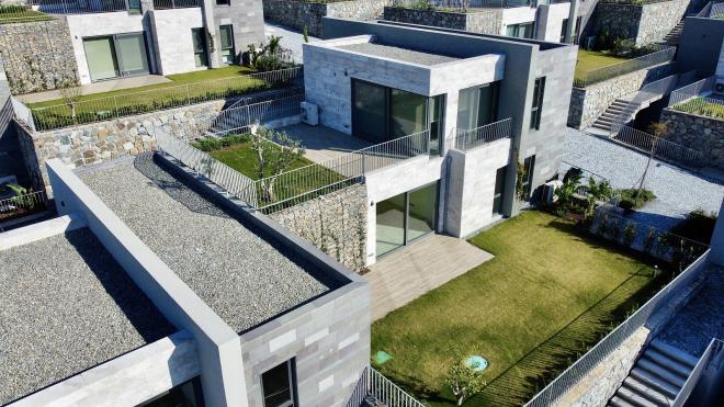 Квартира 2+1 с видом на море в Бодрум