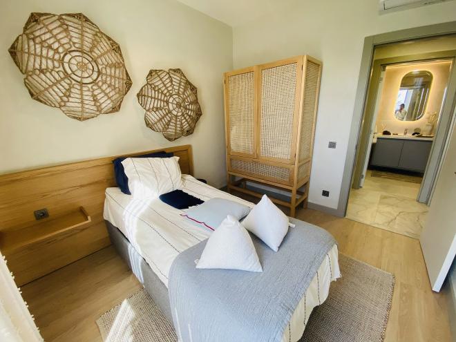 Квартира 2+1 с видом на море в Бодрум