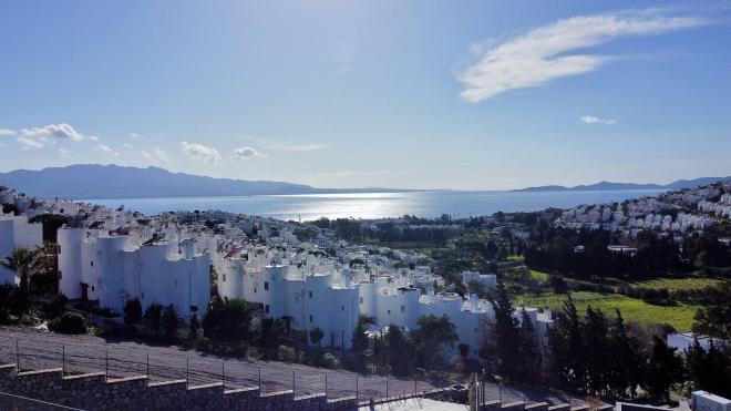 Квартира 2+1 с видом на море в Бодрум