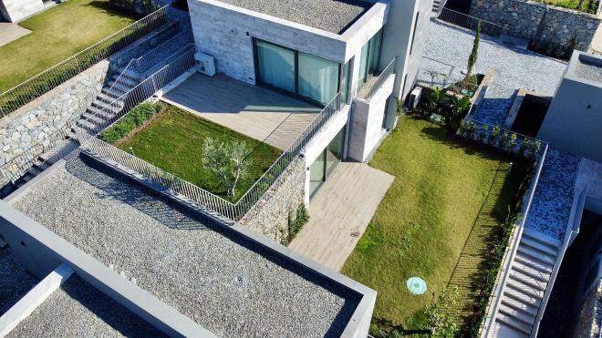 Квартира 2+1 с видом на море в Бодрум