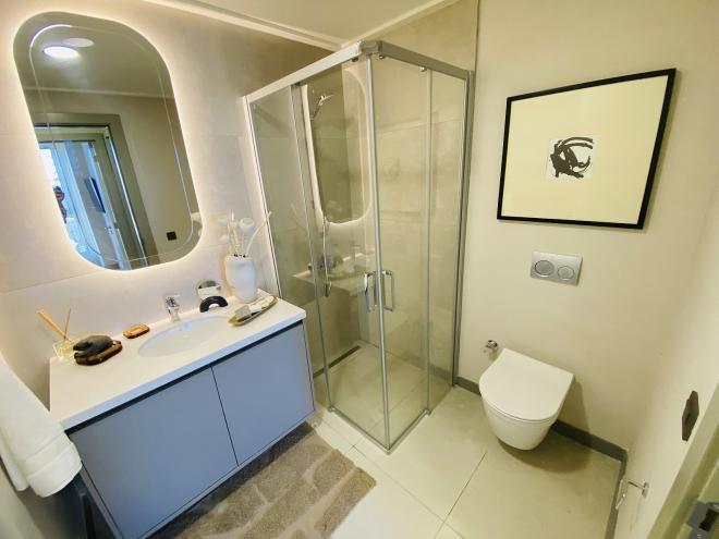 Квартира 2+1 с видом на море в Бодрум