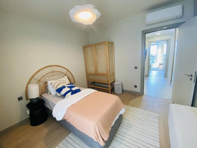 Квартира 3+1 с видом на море в Бодрум